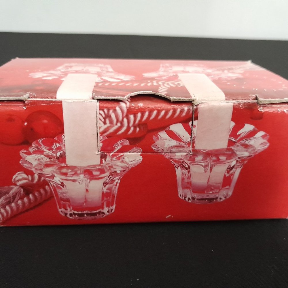 New Votive Crystal Glass Candle Sticks